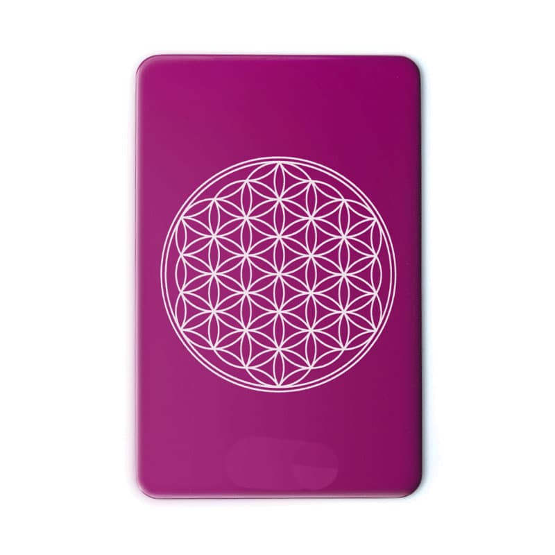 Plaque Tesla fleur de vie 1 Plaque énergie Tesla fleur de vie